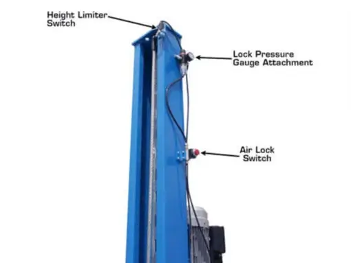 ATLAS 412A Commercial Grade Alignment Lift 12,000 lb. Capacity