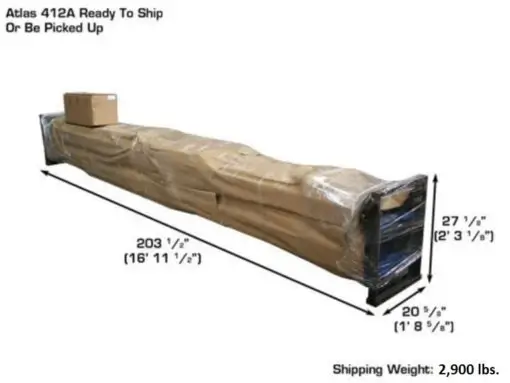 ATLAS 412A Commercial Grade Alignment Lift 12,000 lb. Capacity