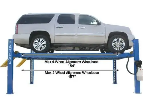 ATLAS 412A Commercial Grade Alignment Lift 12,000 lb. Capacity