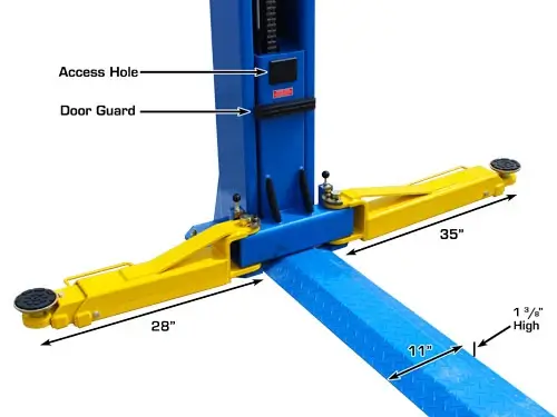 ATLAS BP10000 Baseplate 2 Post Lift