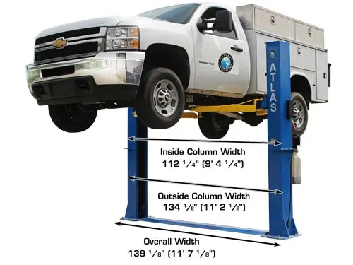 ATLAS BP10000 Baseplate 2 Post Lift
