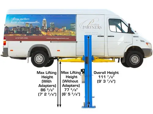 ATLAS BP10000 Baseplate 2 Post Lift