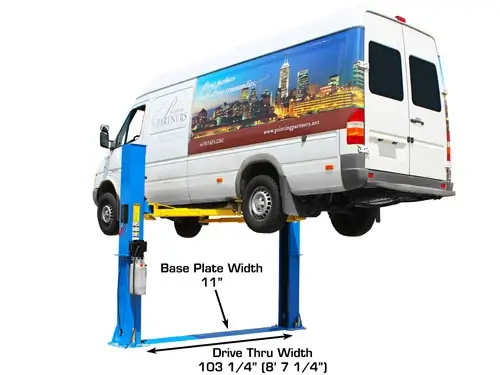 ATLAS BP10000 Baseplate 2 Post Lift