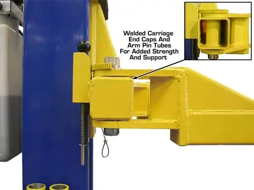 ATLAS 9KBP Baseplate 9,000 lbs. Capacity 2 Post Lift