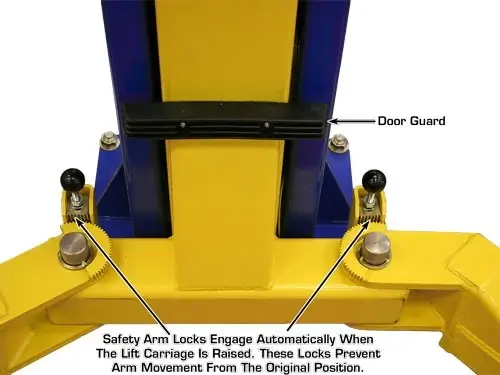 ATLAS 9KOH Overhead 9,000 lbs. Capacity 2 Post Lift