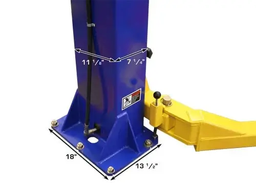 ATLAS 9KOH Overhead 9,000 lbs. Capacity 2 Post Lift