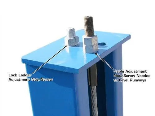 ATLAS 412 12,000 lb Commercial 4-Post Lift