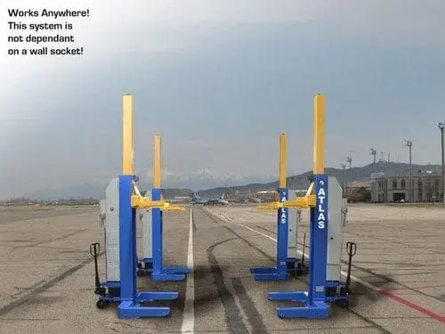 Élévateur à colonnes mobiles certifié ALI ATLAS, capacité 111 000 lb