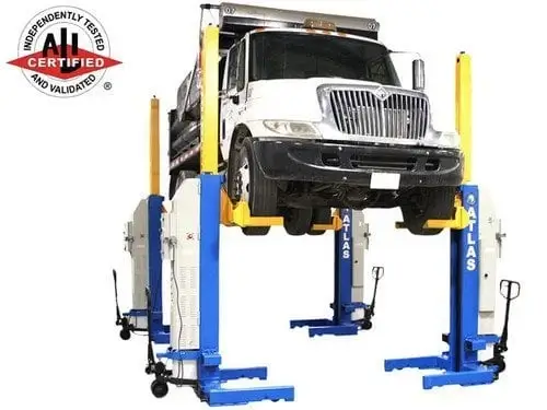 Élévateur à colonnes mobiles certifié ALI 74 000 lb ATLAS
