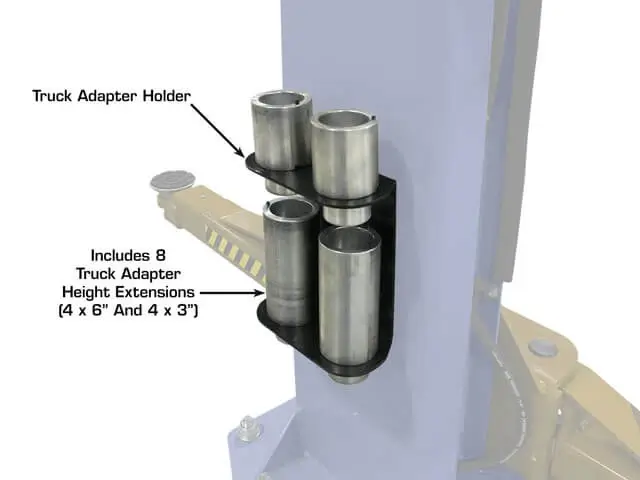 ATLAS Platinum PVL-10 ALI Certified 10,000 Lbs. Symmetric/Asymmetric Adjustable Height 2 Post Overhead Car Lift