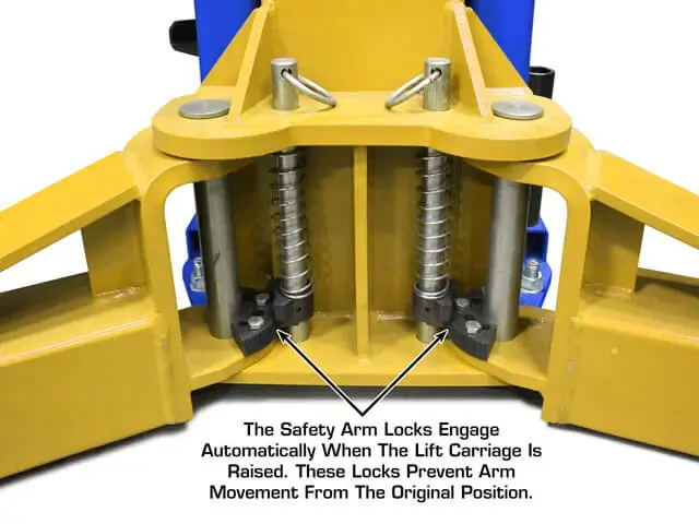 ATLAS Platinum PVL-12 Blue ALI Certified 12,000 Lbs. Capacity 2 Post Lift