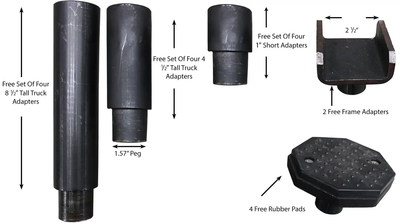 ATLAS Platinum PVL-12 Black ALI Certified 12,000 Lbs. Capacity 2 Post Lift