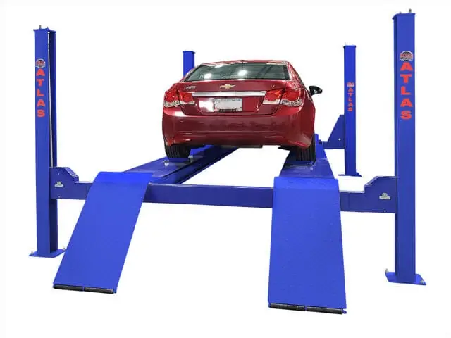 ATLAS Platinum PVL14OF-EXT ALI Certified Open Front Alignment Lift