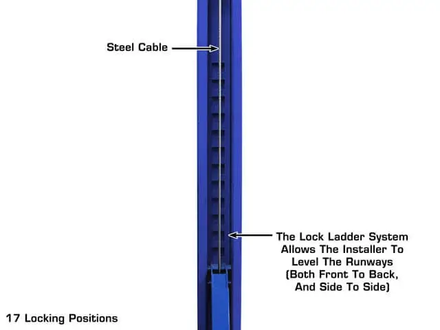 ATLAS Platinum PVL14OF-EXT ALI Certified Open Front Alignment Lift
