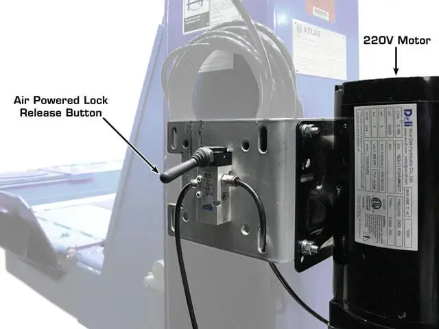 ATLAS Platinum PVL14OF-EXT ALI Certified Open Front Alignment Lift