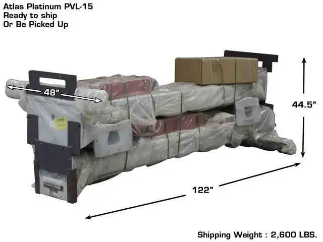 ATLAS Platinum PVL-15 ALI Certified Overhead 15,000 lbs. Capacity 2 Post Above Ground Car Lift