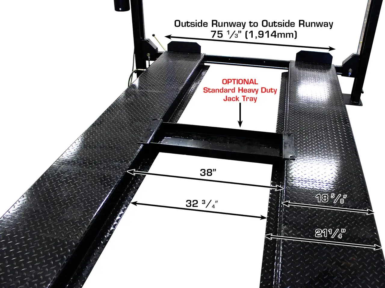 ATLAS Apex 8 Extra Long & Extra Tall Hobbyist Four Post Lift – ALI Certified