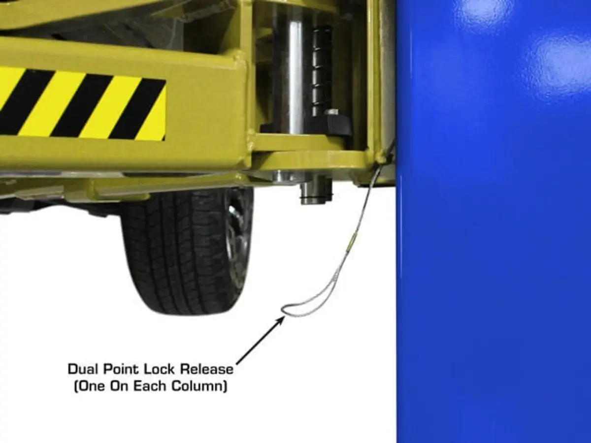 ATLAS Platinum PVL-9BP ALI Certified Baseplate 9,000 lbs. Capacity 2 Post Above Ground Car Lift