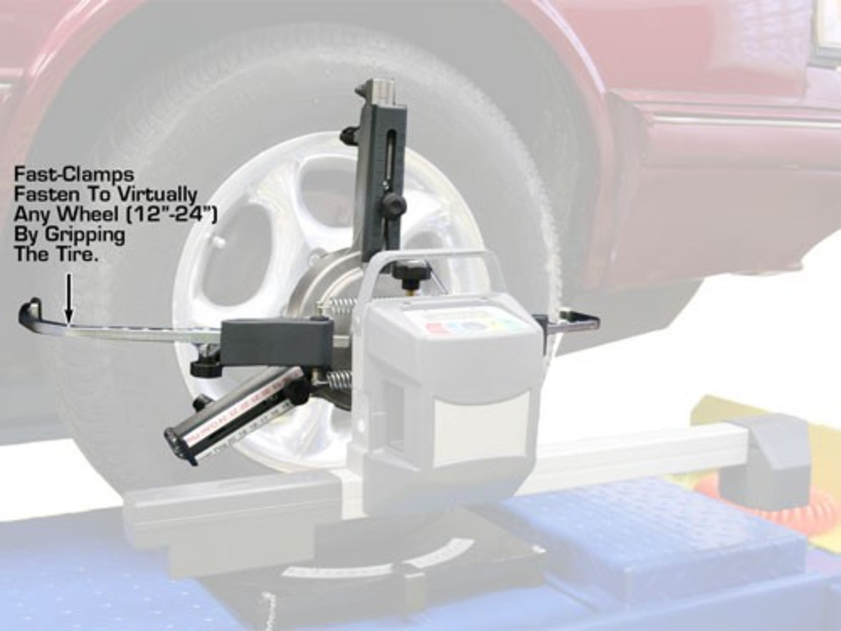 ATLAS Fast Clamp Three Point 10″-24″ Non-Runout Wheel Clamps (Set Of 4)