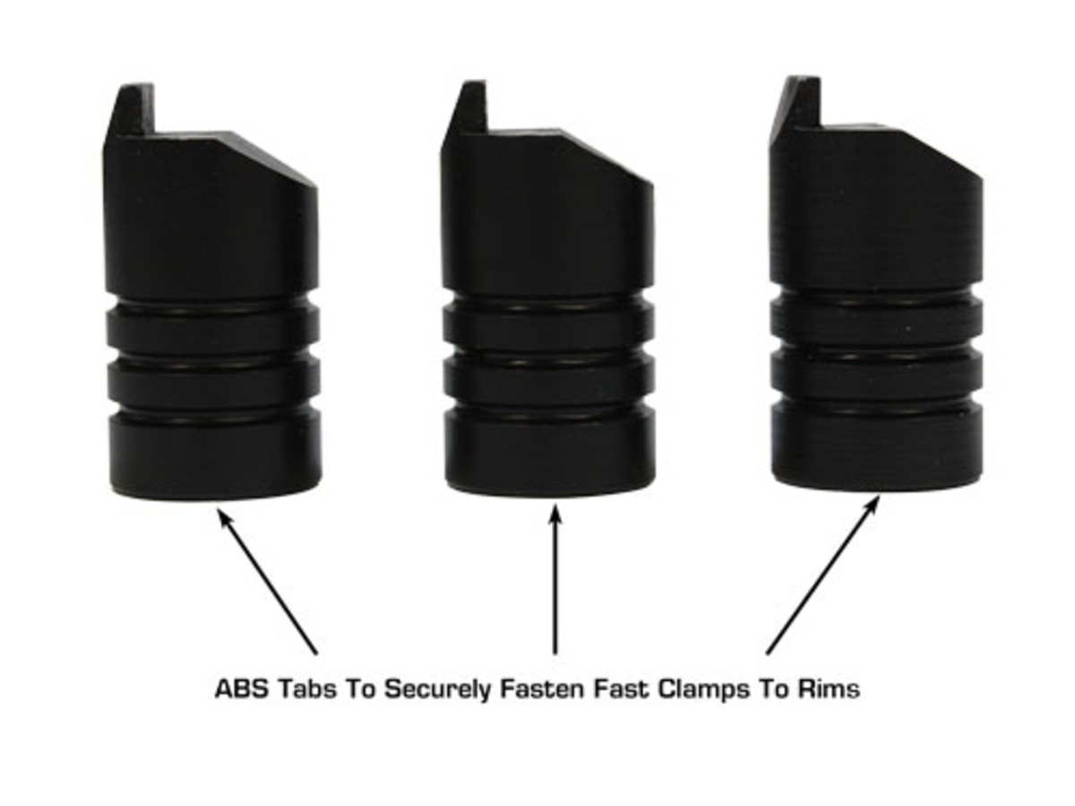 ATLAS Fast Clamp Three Point 10″-24″ Non-Runout Wheel Clamps (Set Of 4)