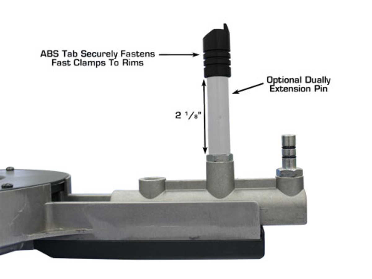 ATLAS Fast Clamp Three Point 10″-24″ Non-Runout Wheel Clamps (Set Of 4)
