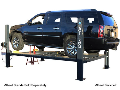 ATLAS 408-SL Premium 8,000 Lbs. Capacity Portable Hobbyist 4 Post Lift