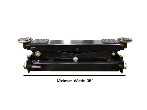 ATLAS RJ-6000 Air/Hydraulic Center Rolling Jack 6,000 Lbs. Capacity with Truck Adapters