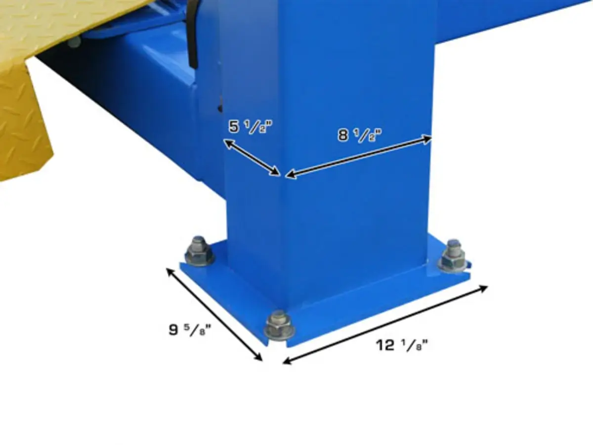 ATLAS 414 14,000 Lbs. Capacity Commercial Grade 4 Post Lift
