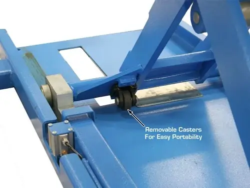 ATLAS Kwik Bay Commercial Grade Open Center Portable 7,000 Lbs. Capacity with Support Bars