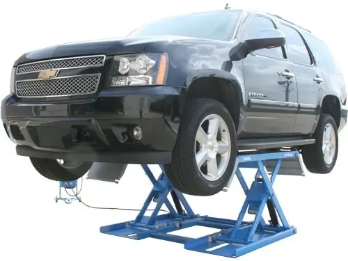 ATLAS Kwik Bay Commercial Grade Open Center Portable 7,000 Lbs. Capacity with Support Bars