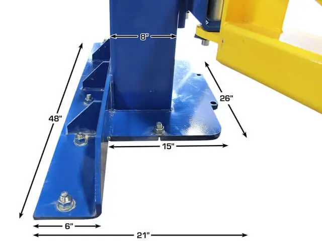 ATLAS Platinum PVL-15 ALI Certified Overhead 15,000 lbs. Capacity 2 Post Above Ground Car Lift