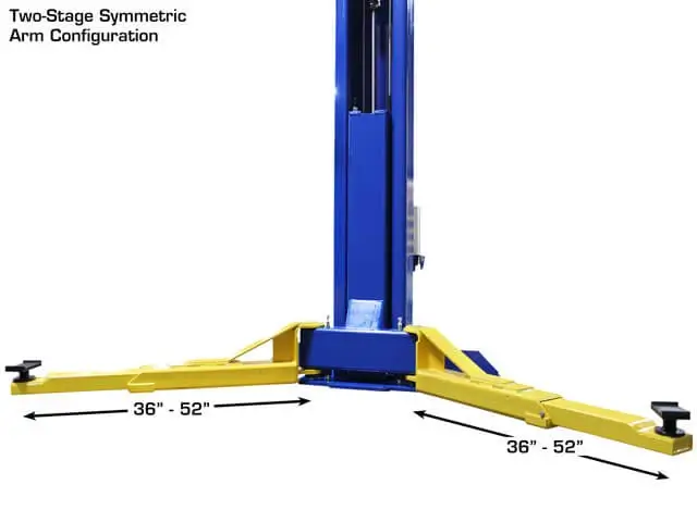 ATLAS Platinum PVL-15 ALI Certified Overhead 15,000 lbs. Capacity 2 Post Above Ground Car Lift