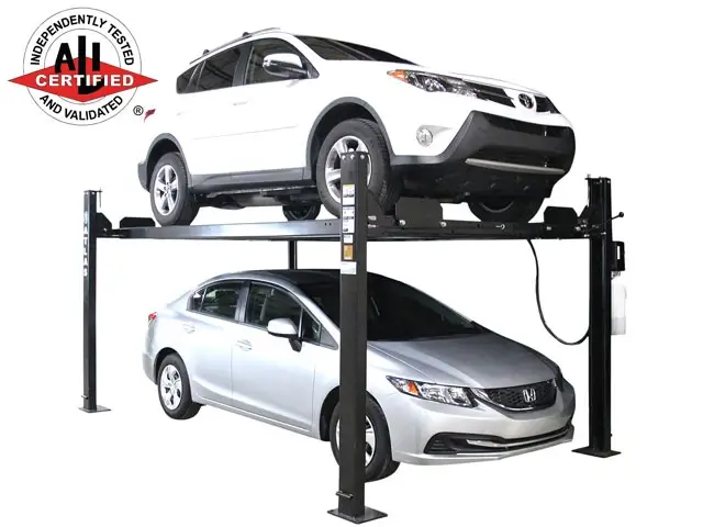 Pont élévateur à quatre poteaux Apex 8 Hobbyist – Certifié ALI