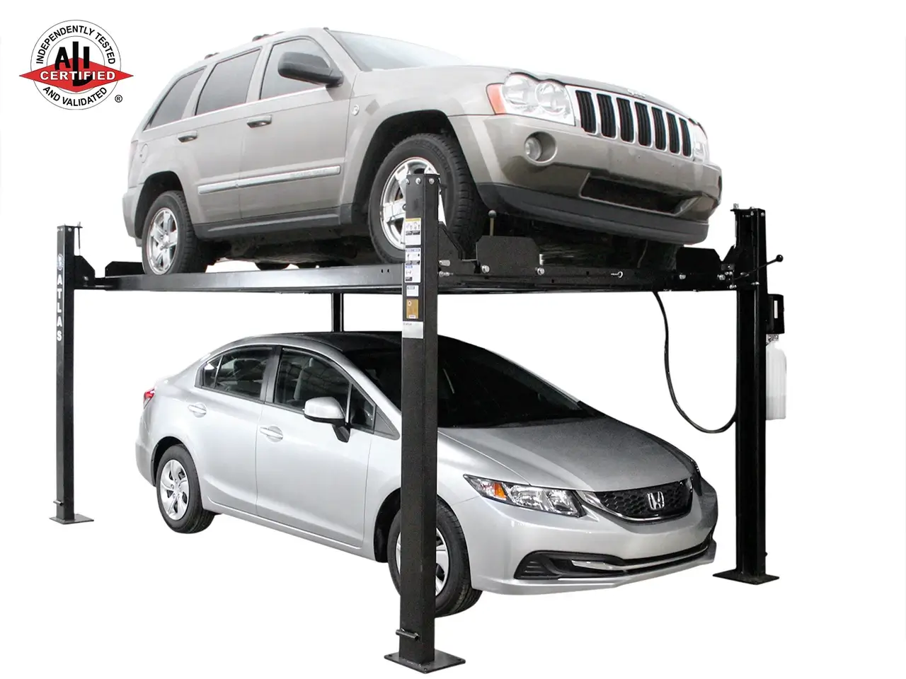ATLAS Apex 8 Extra Tall Hobbyist Four Post Lift – ALI Certified