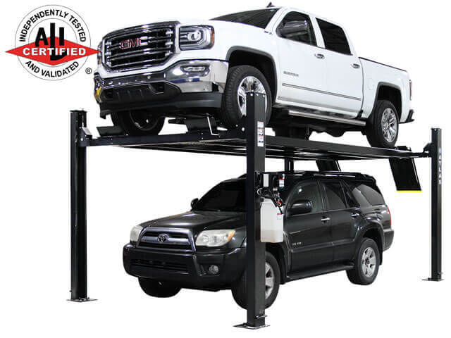 Apex 9 ALI Certified Hobbyist 9,000 Lb. Capacity 4 Post Parking Car Lift