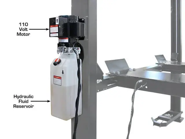 Apex 9 ALI Certified Hobbyist 9,000 Lb. Capacity 4 Post Parking Car Lift