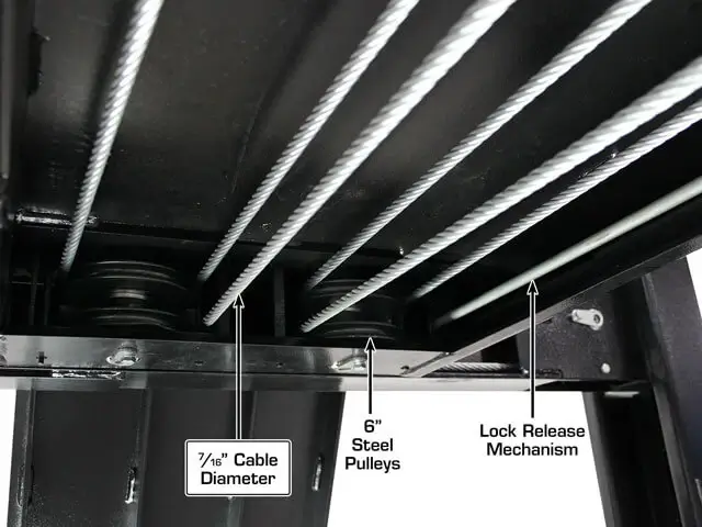 Apex 9 ALI Certified Hobbyist 9,000 Lb. Capacity 4 Post Parking Car Lift
