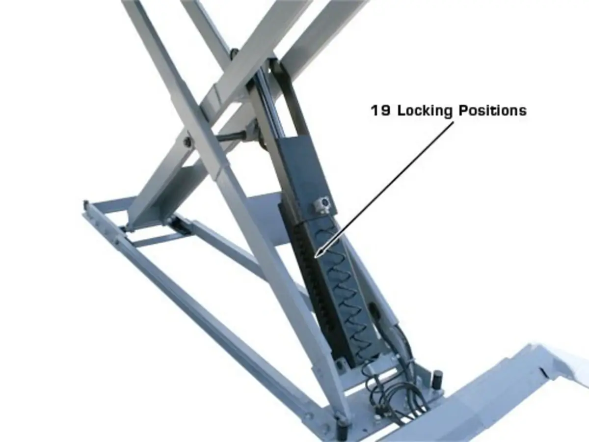 ATLAS 12ASL 12,000 Lbs. Capacity Commercial Grade Alignment Scissor Lift