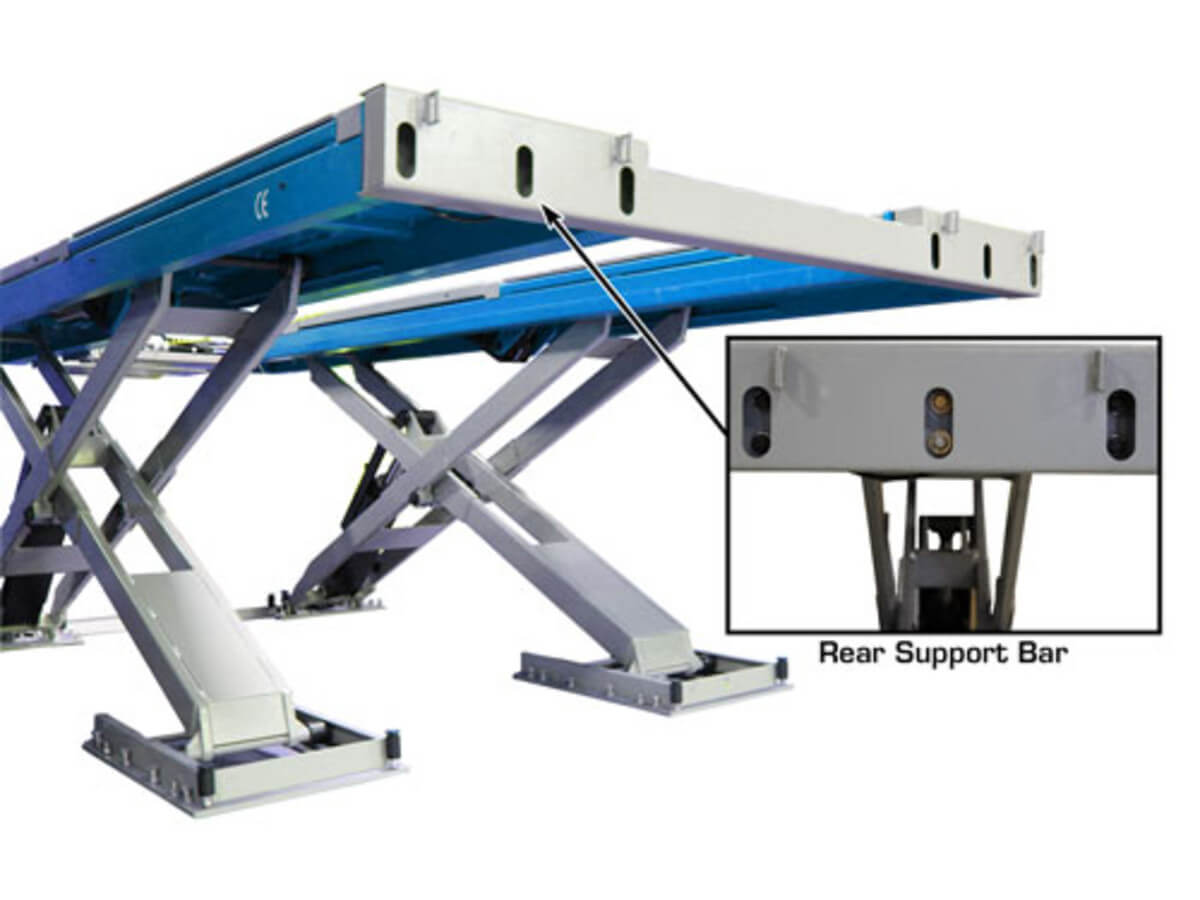 ATLAS 12ASL 12,000 Lbs. Capacity Commercial Grade Alignment Scissor Lift