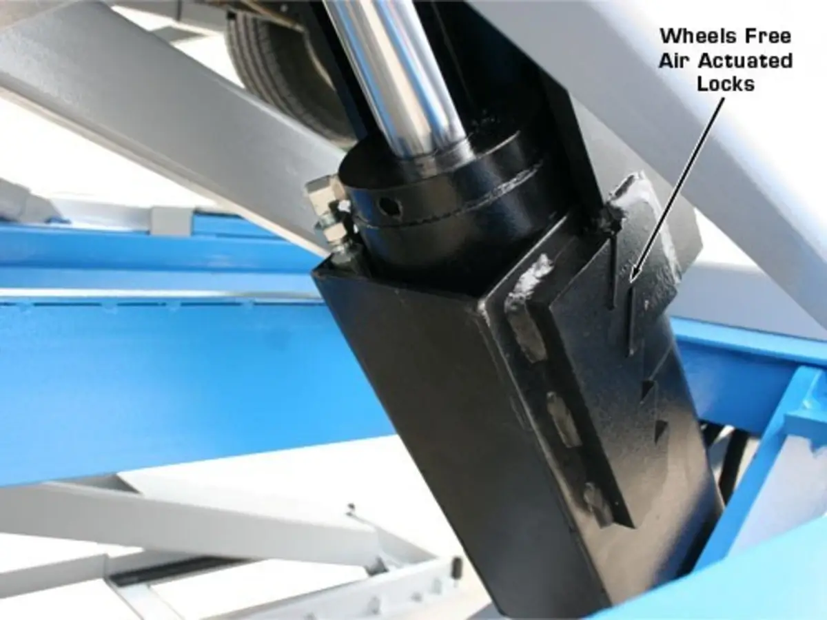 ATLAS 12AWFSL 12,000 Lbs. Capacity Alignment Scissor Lift with Wheels-Free System