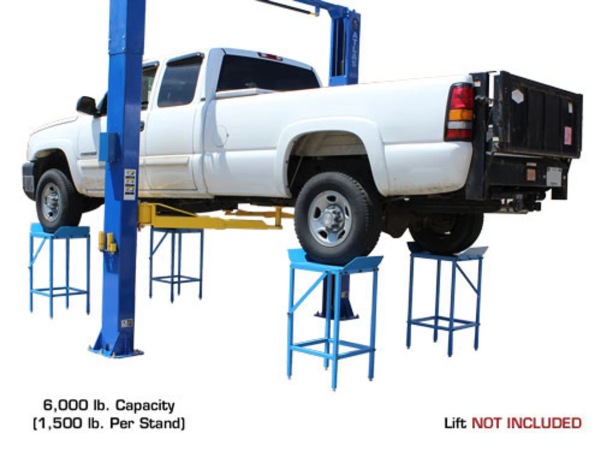 ATLAS Vehicle Wheel Stands 6,000 Lbs. Capacity
