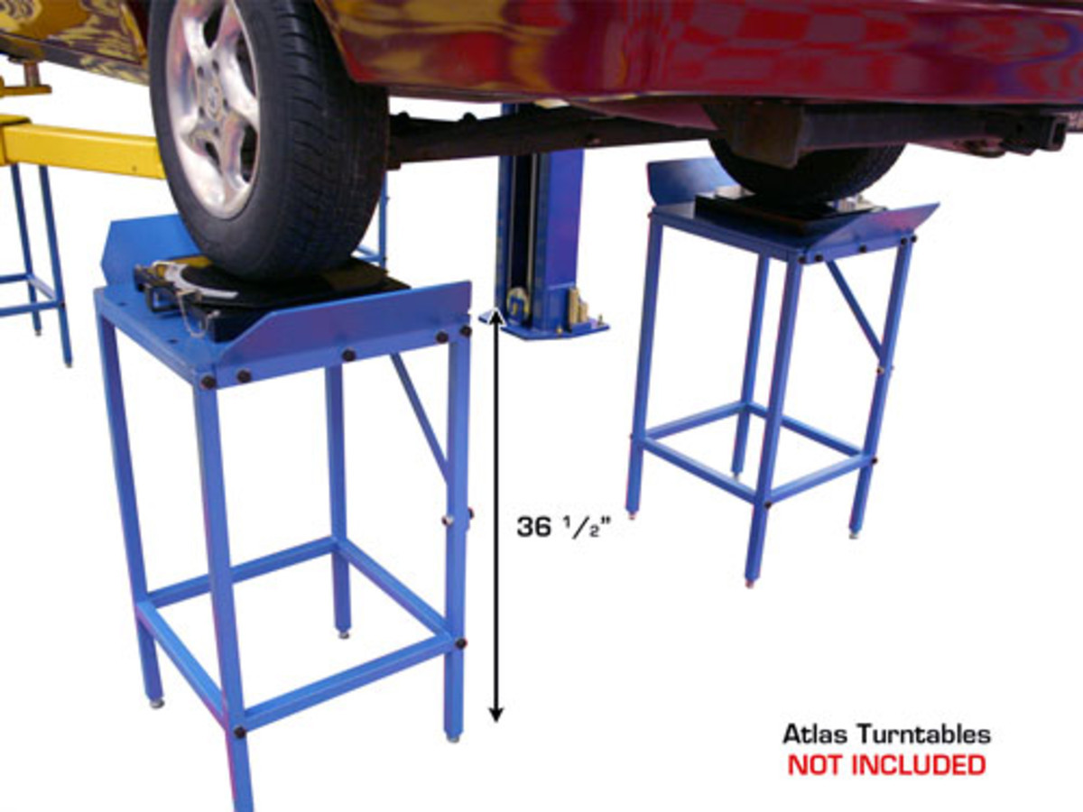 ATLAS Vehicle Wheel Stands 6,000 Lbs. Capacity