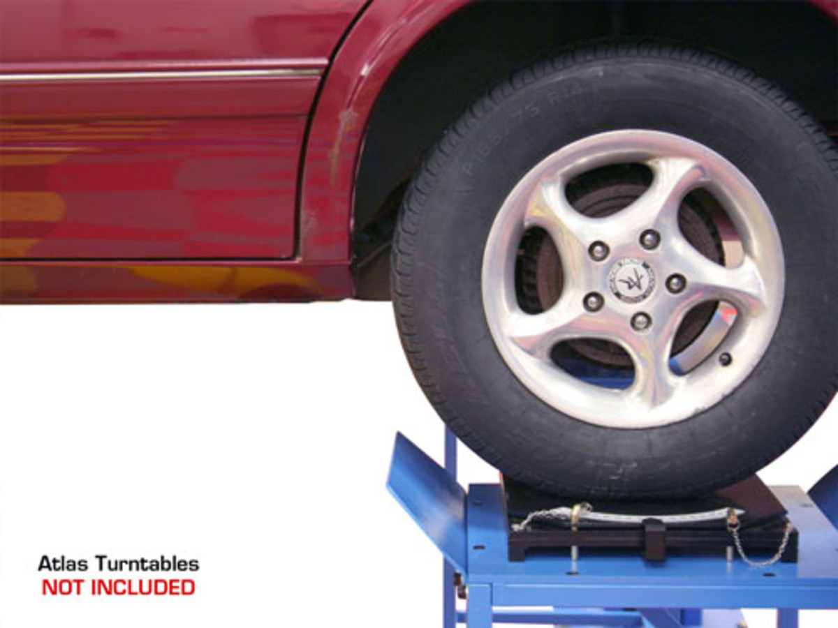 ATLAS Vehicle Wheel Stands 6,000 Lbs. Capacity