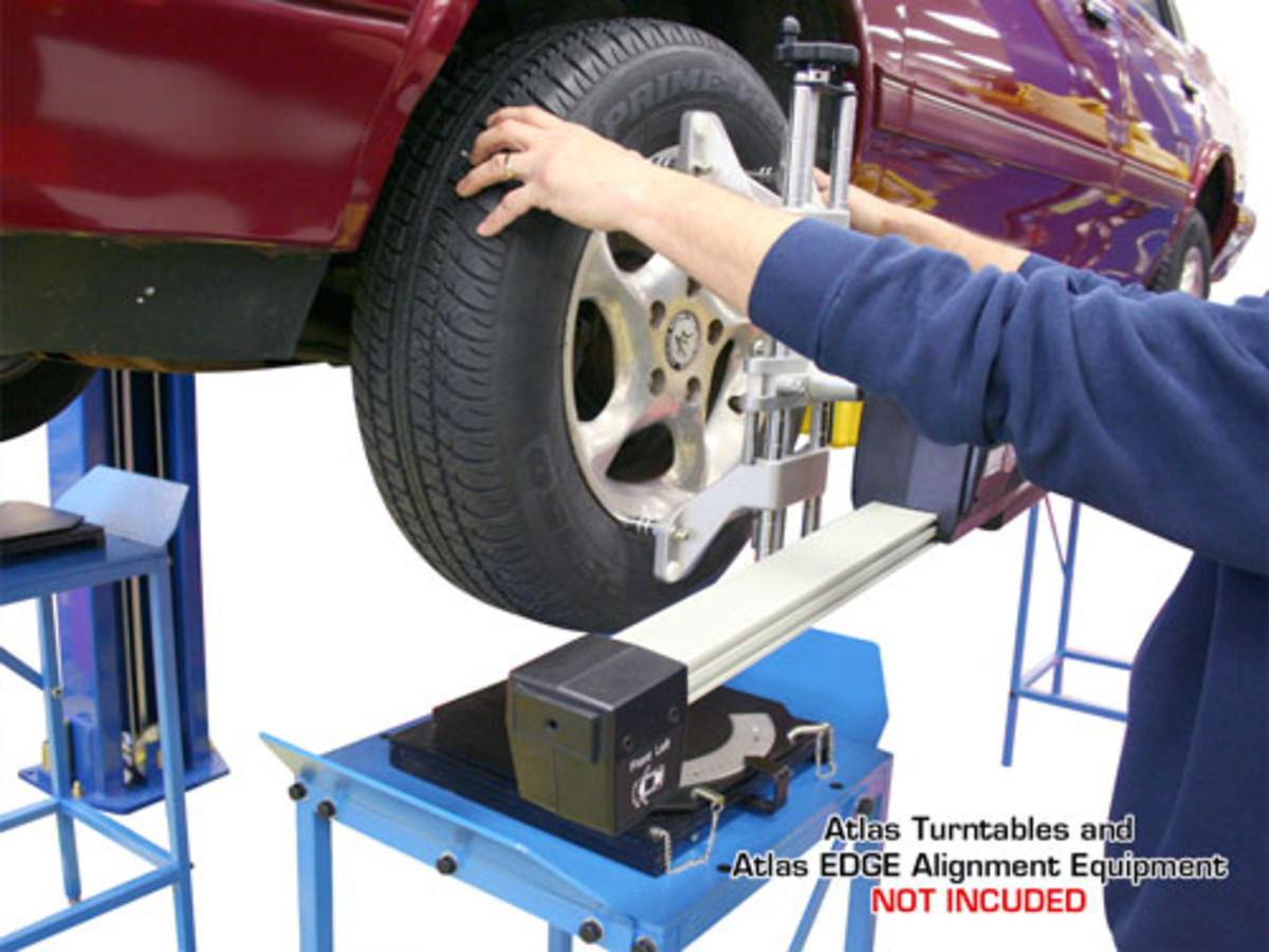 ATLAS Vehicle Wheel Stands 6,000 Lbs. Capacity