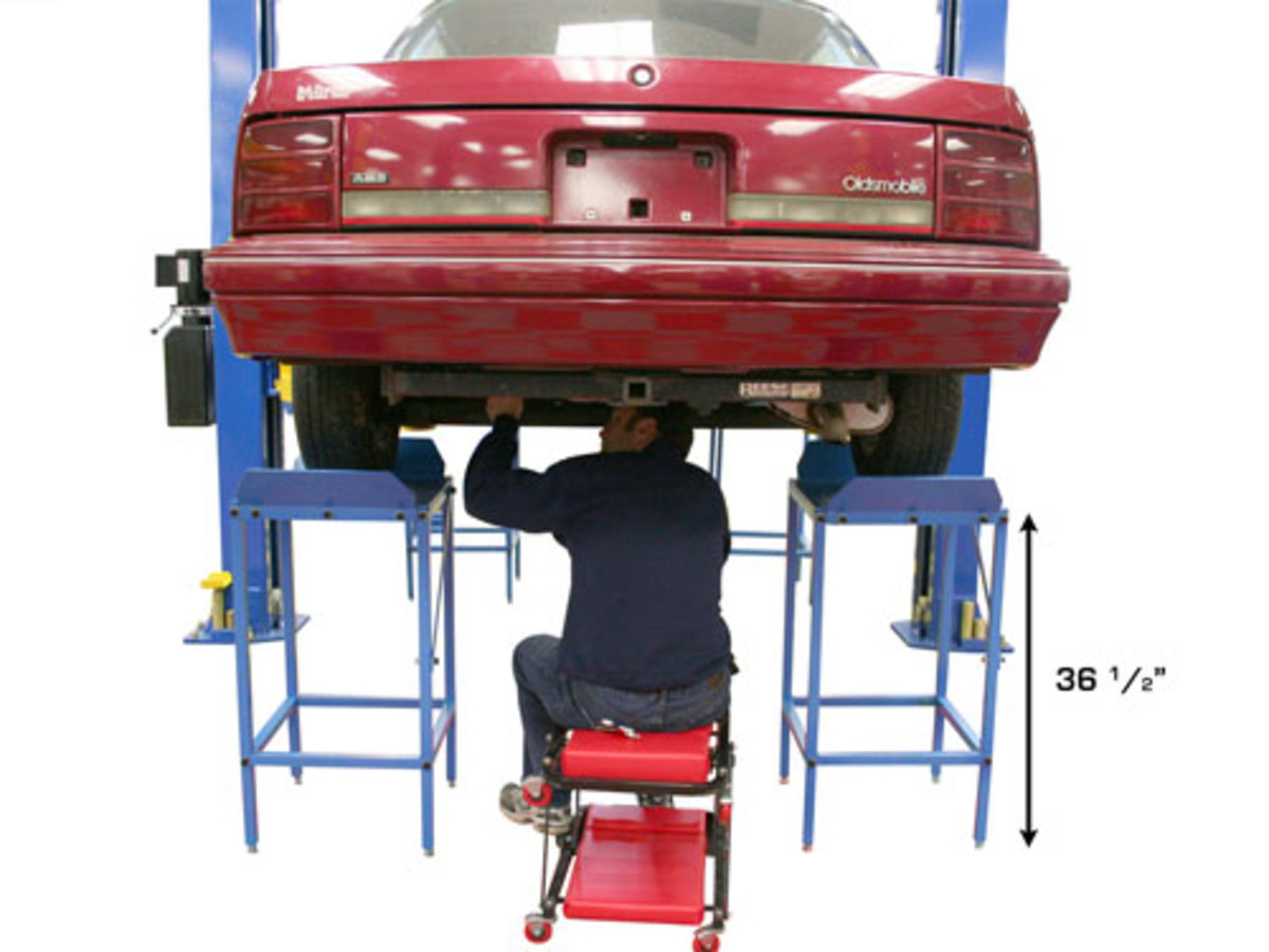 ATLAS Vehicle Wheel Stands 6,000 Lbs. Capacity