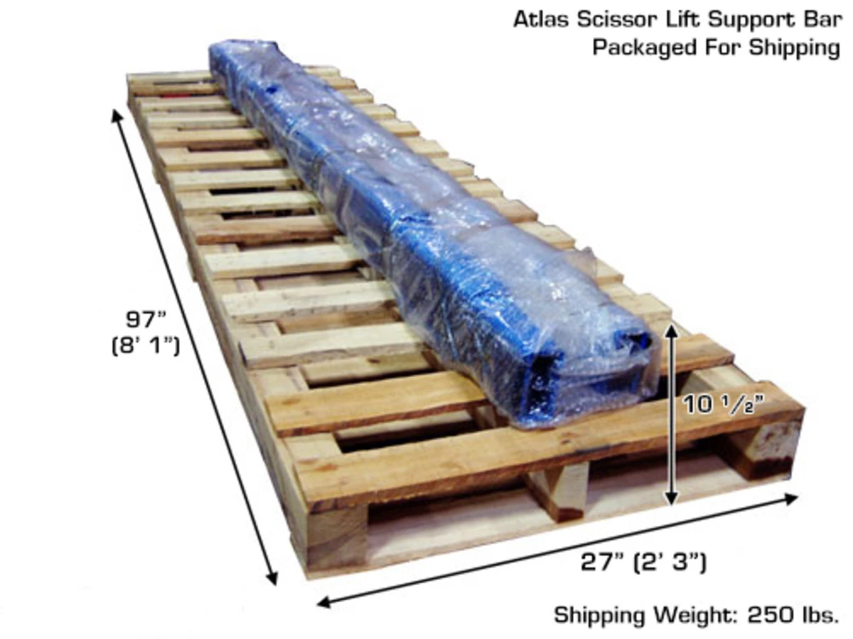 ATLAS Scissor Lift Support Bars
