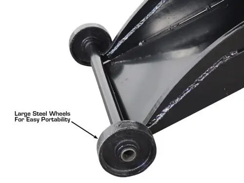 ATLAS HT-ACL Cycle Lift 1,000 Capacity with Drop In Rear Wheel Roller Plate