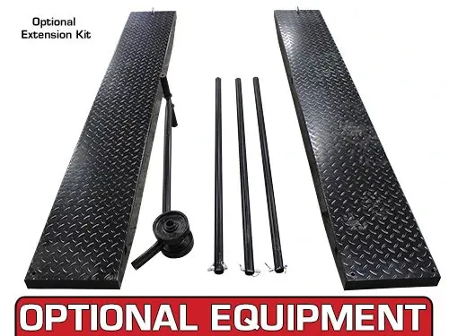 ATLAS HT-ACL Cycle Lift 1,000 Capacity with Drop In Rear Wheel Roller Plate