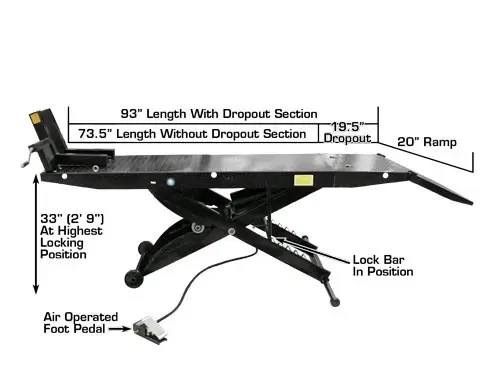 ATLAS Cycle Lift (1,000lbs Capacity)
