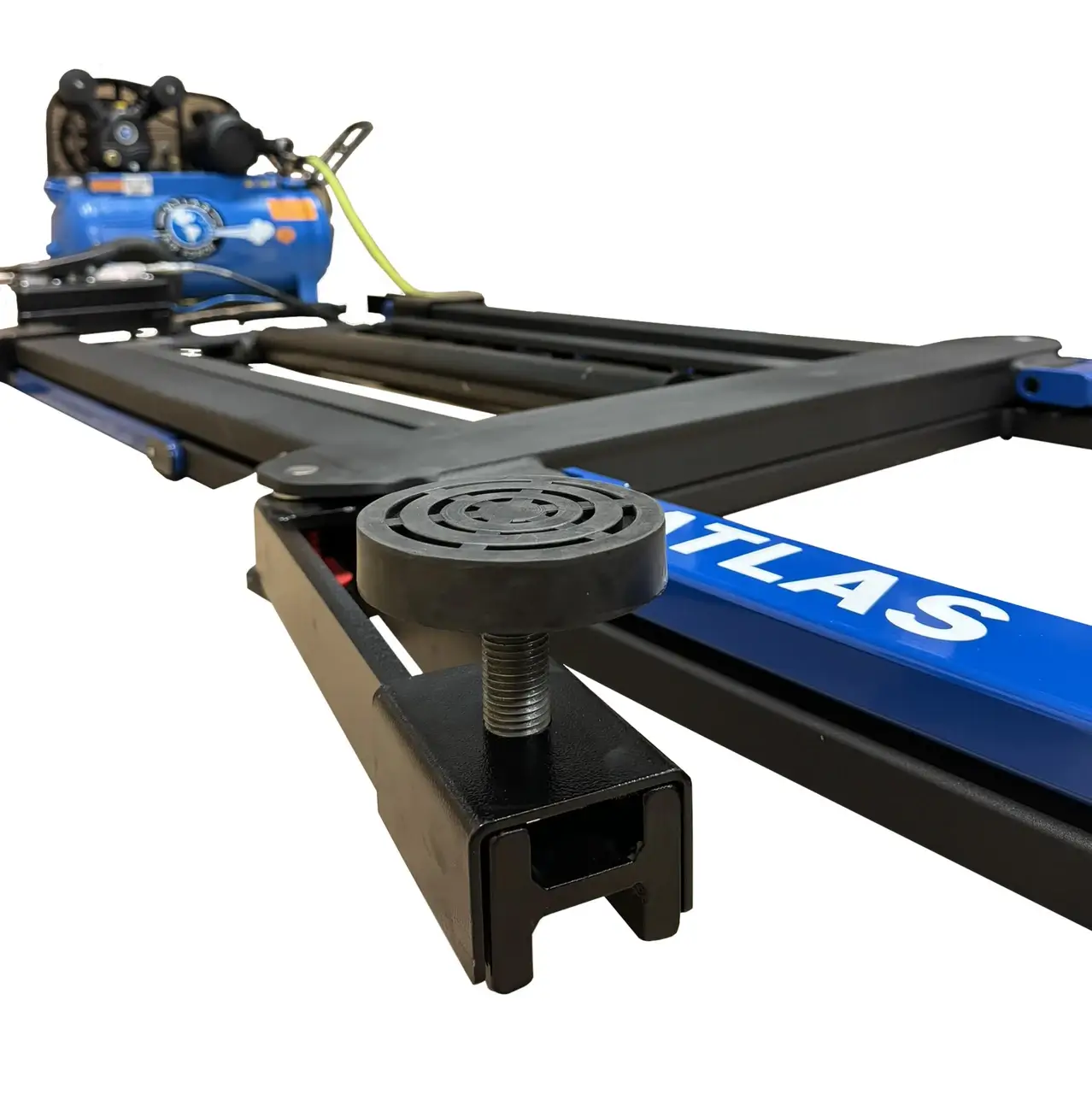 ATLAS VERSA EXTENDED MID RISE LIFT WITH PNEUMATIC PUMP